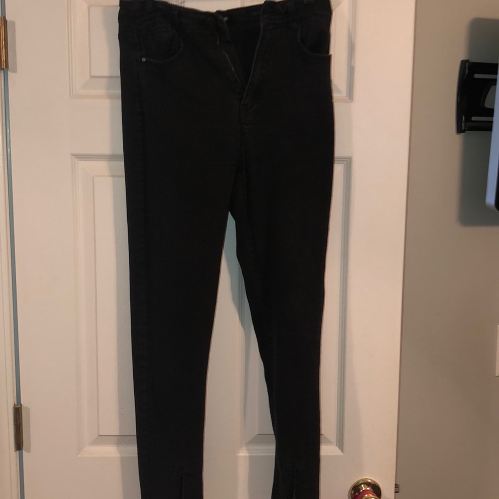 High waisted jeggings